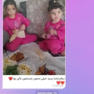 تصویر ارسالی از مشتری فروشگاه خونگی