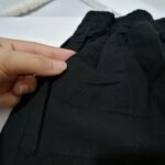کراپ شلوار دخترانه مشکی فنری | 3 تا 5 سال - Image 2