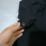 پیراهن مانتویی دخترانه پرنسسی مشکی