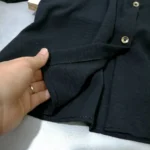 پیراهن مانتویی دخترانه پرنسسی مشکی