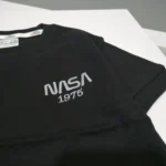 تیشرت پسرانه مشکی محرمی ناسا مناسب 2 تا 17 سال