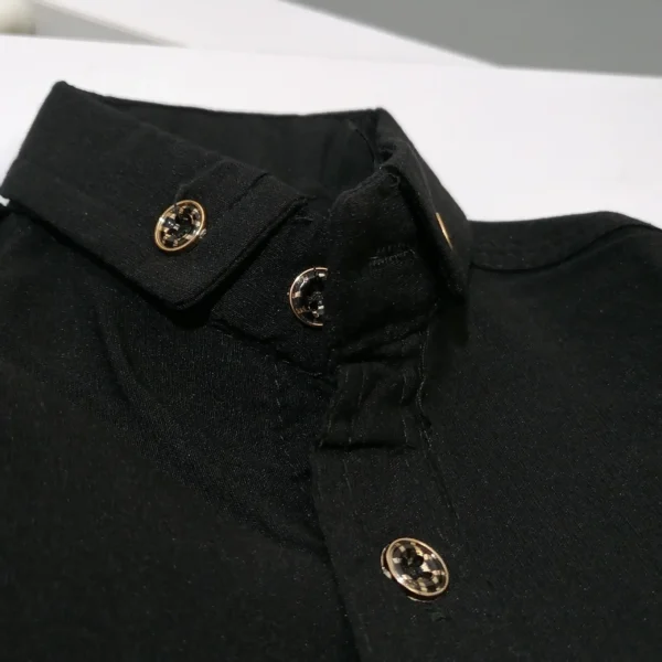 پیراهن پسرانه مشکی محرمی بچه گانه