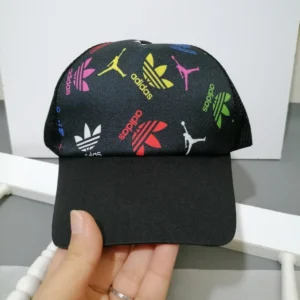 کلاه کتان آفتابی وارداتی اسپرت مشکی آدیداس