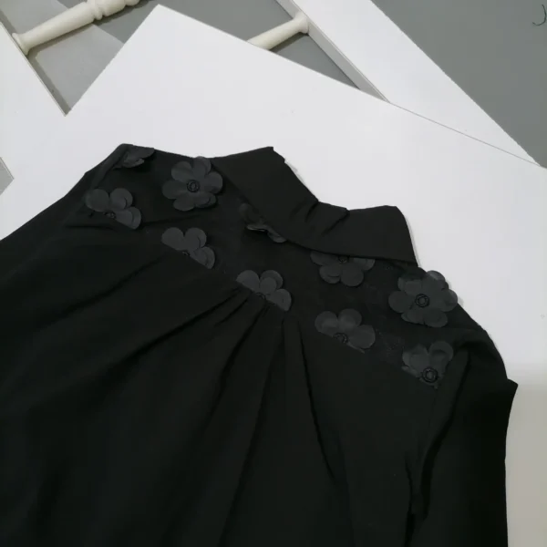 شومیز دخترانه مجلسی مشکی