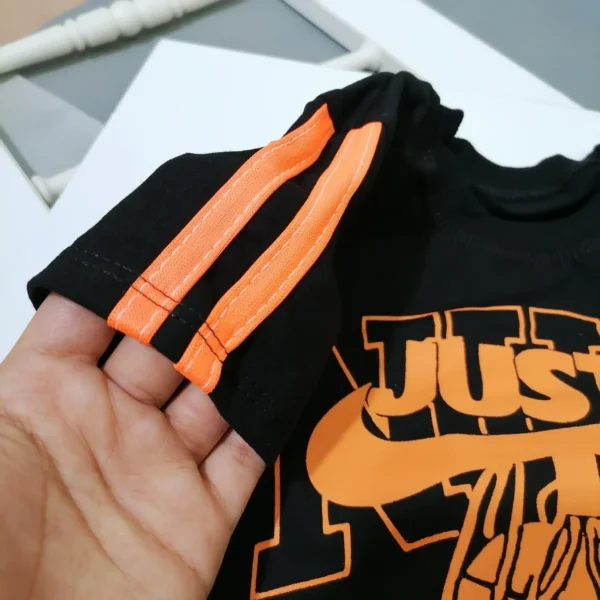 تیشرت شلوارک پسرانه مشکی نایک مناسب 0 تا 3 سال