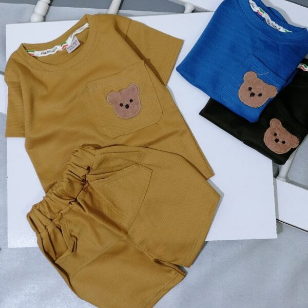 تیشرت شورت بچه گانه خرسی