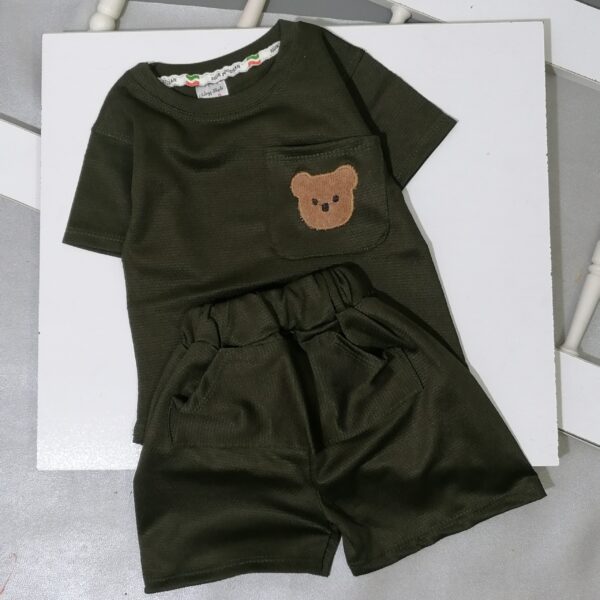 تیشرت شورت بچه گانه خرسی