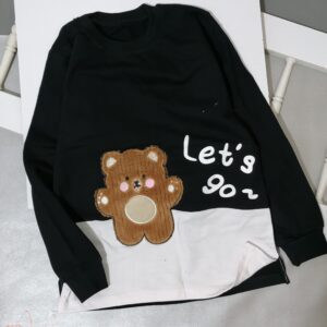 بلوز تک اسپرت تدی مخملی