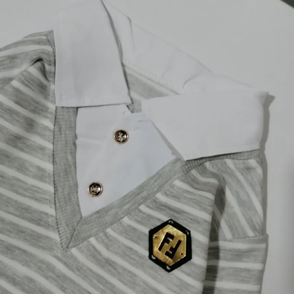 بلوز یقه پیراهنی بچه گانه مجلسی | 2 تا 9 سال - Image 5