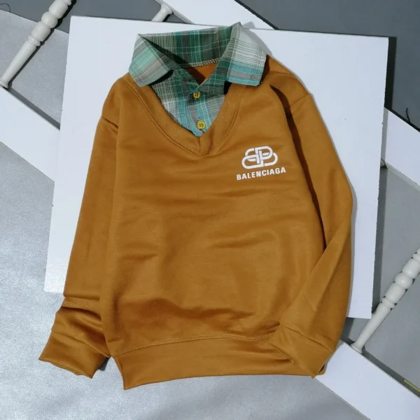 بلوز پسرانه یقه پیراهنی بالنسیگا | 3 تا 12 سال - Image 7