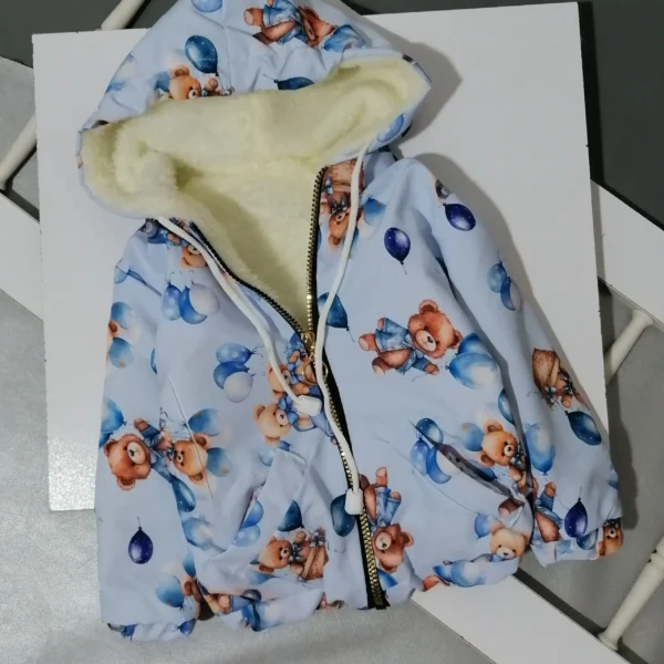 کاپشن سویشرتی ضدآب بچگانه | 0 تا 5 سال - Image 3