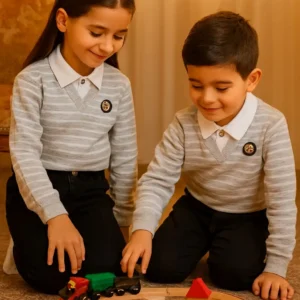 بلوز یقه پیراهنی پسرانه مجلسی | 2 تا 9 سال