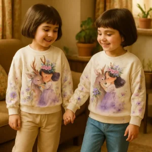 بلوز دخترانه شکوفه بارون | 3 تا 12 سال