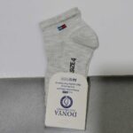 جوراب نیم ساق پسرانه طوسی سایز 4