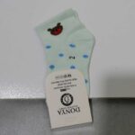 جوراب نیم ساق دخترانه سبز آدامسی سایز 2