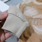 بلوز شلوار دخترانه آستین رگلان نگینی | صفر تا 9 سال - Image 7