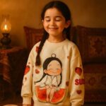 بلوز دخترانه گیس بافت مناسب 2 تا 9 سال