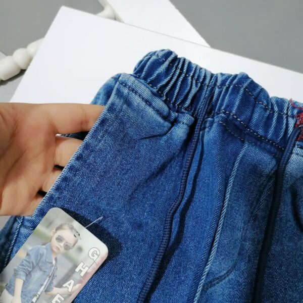 شلوار جین کارگو اسپرت مناسب 5 تا 17 سال - Image 4