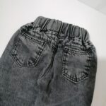 شلوار لی گلدوزی دخترانه قلبی مناسب صفر تا 9 سال - Image 4