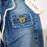 شلوار لی گلدوزی پسرانه تدی | صفر تا 9 سال - Image 5