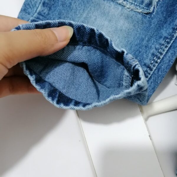 شلوار لی گلدوزی پسرانه تدی | صفر تا 9 سال - Image 6