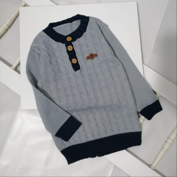 بلوز بافت پسرانه | 5 تا 7 سال (ایراد جزئی) - Image 4