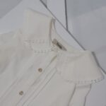 شومیز دخترانه سفید | 7 تا 17 سال - Image 5