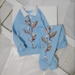 بلوز شلوار دخترانه شیک یقه دار | 3 تا 12 سال - Image 7