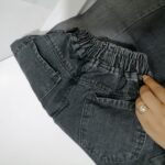 شلوار لی بگ دخترانه شافل ترند | 5 تا 17 سال - Image 5