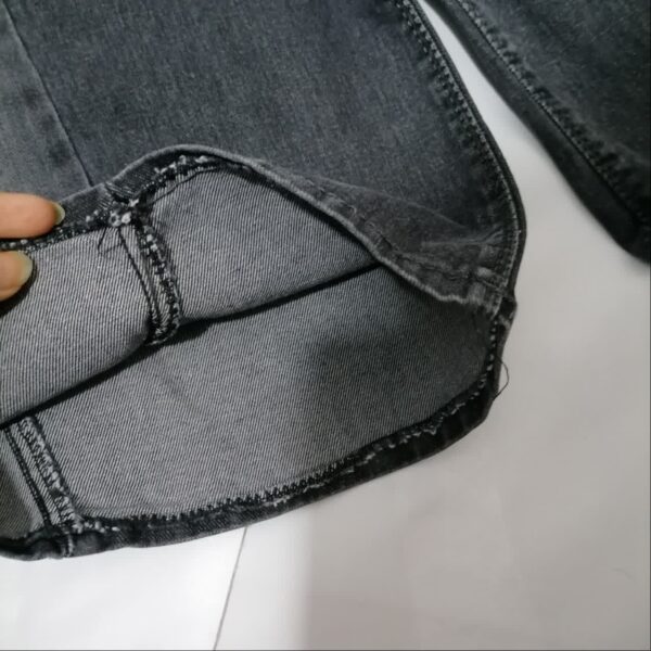 شلوار لی بگ دخترانه شافل ترند | 5 تا 17 سال - Image 3