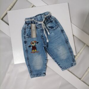 شلوار لی گلدوزی هاپی