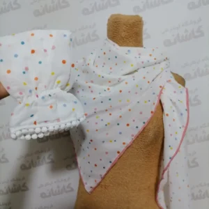 ست روسری و ساق دست دخترانه 4123