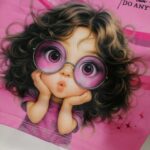 تیشرت دخترانه طرح دختر زیبا | 3 تا 12 سال - Image 6